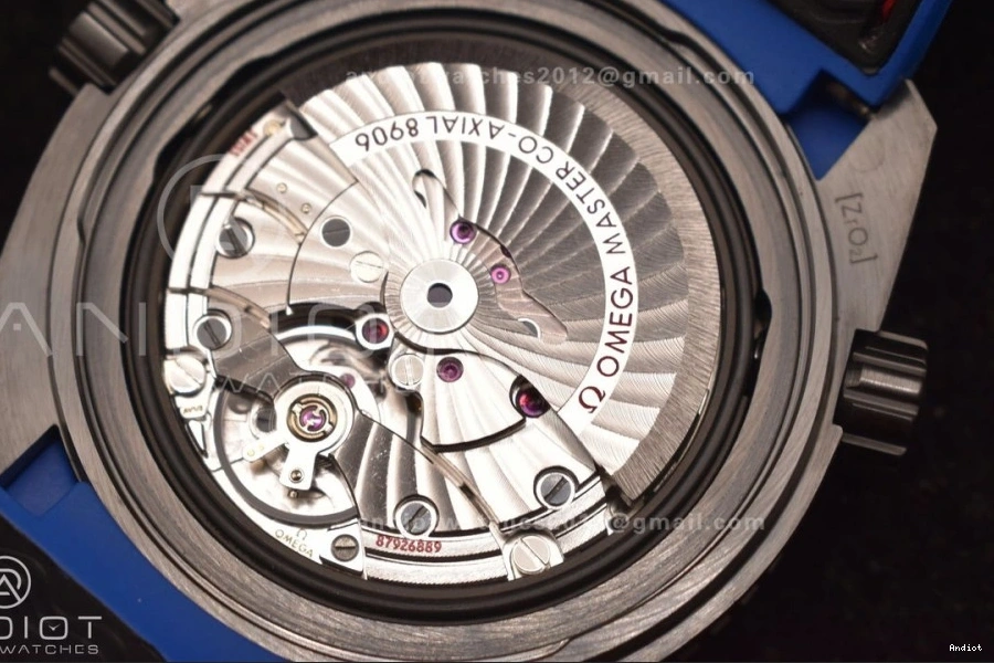 45.5mm Clone VSF Nylon Ocean A8906 Edition Super Planet Ceramic Strap Black on Black Real Best Deep 1:1 1227